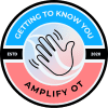 Getting to know you badge amplify ot