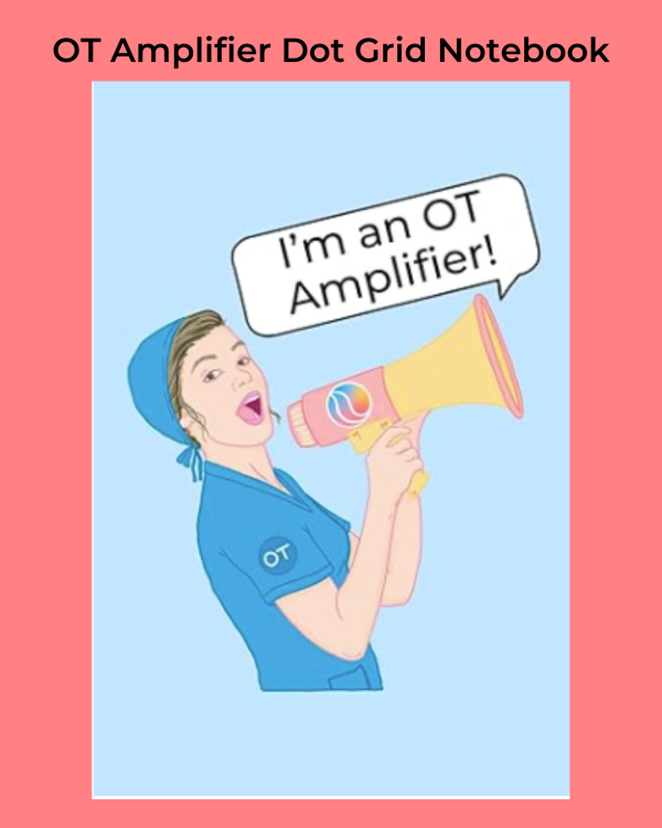 I'm an OT Amplifier blue notebook