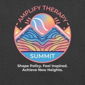 Amplify Therapy Summit Unisex t-shirt